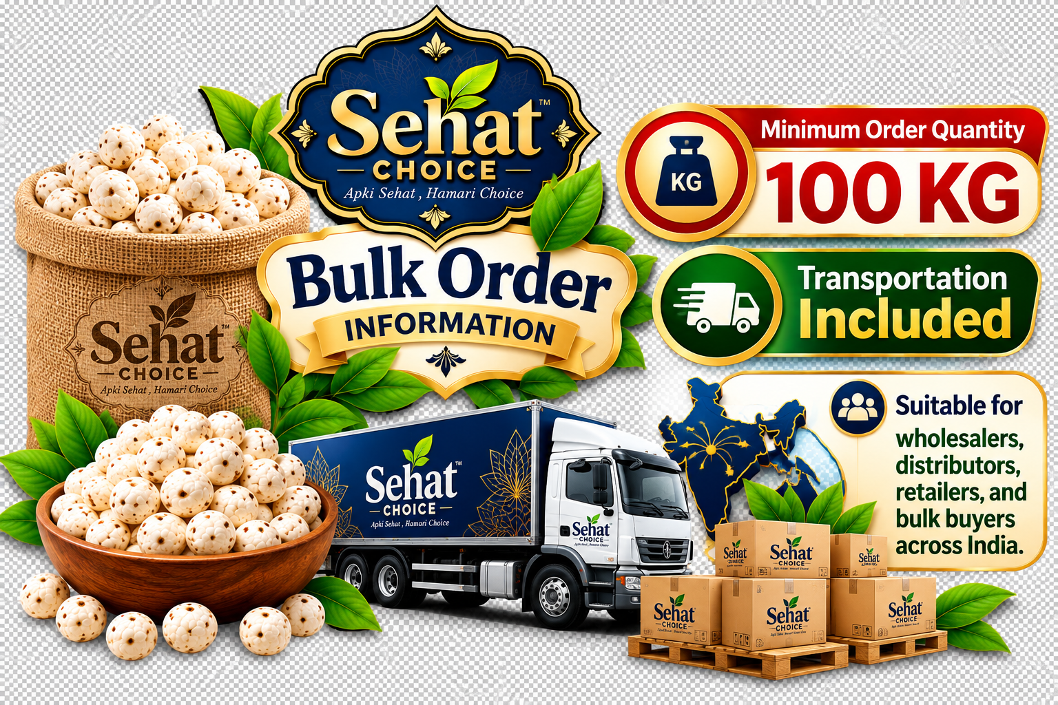 Bulk Makhana Orders