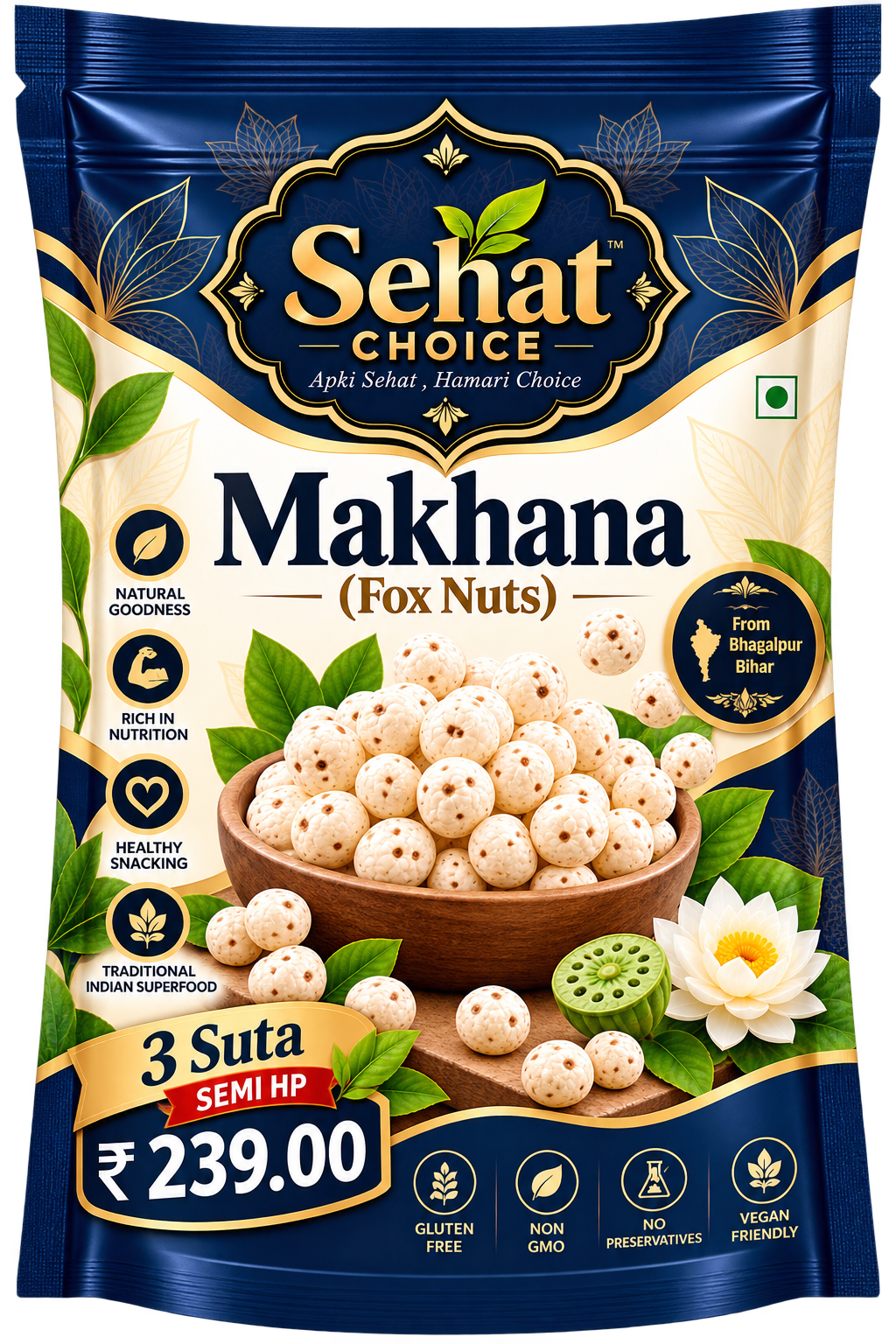 3 Suta Semi HP Makhana